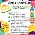 Flyer zum Spielegarten der Albzwerge
